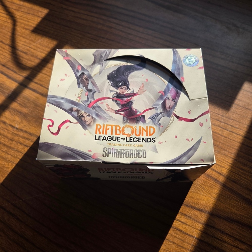 Riftbound League of Legends TCG Spiritforged Bulk Trading Card Lot with Box